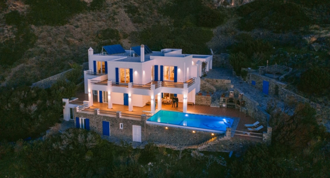 Villa Delfini , Syros